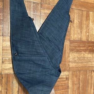 Denim SASH BAG . Barely used in excellent condition